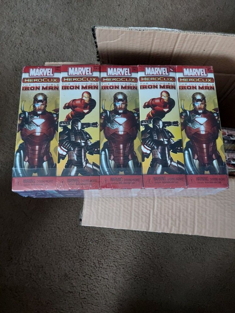Marvel Heroclix The Invincible Iron Man Booster Case