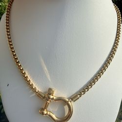 Carabiner Horse Bit Necklace