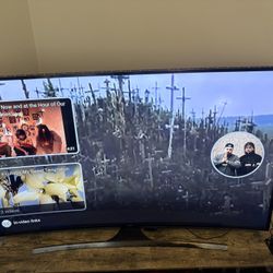65” Samsung Curved Tv