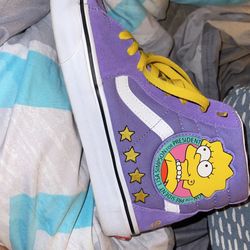 Simpsons Vans Size 8 Women 