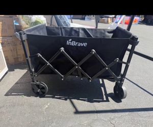 InBrave Folding Utility Wagon Cart