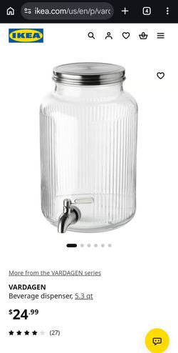IKEA 5 Litre beverage dispenser