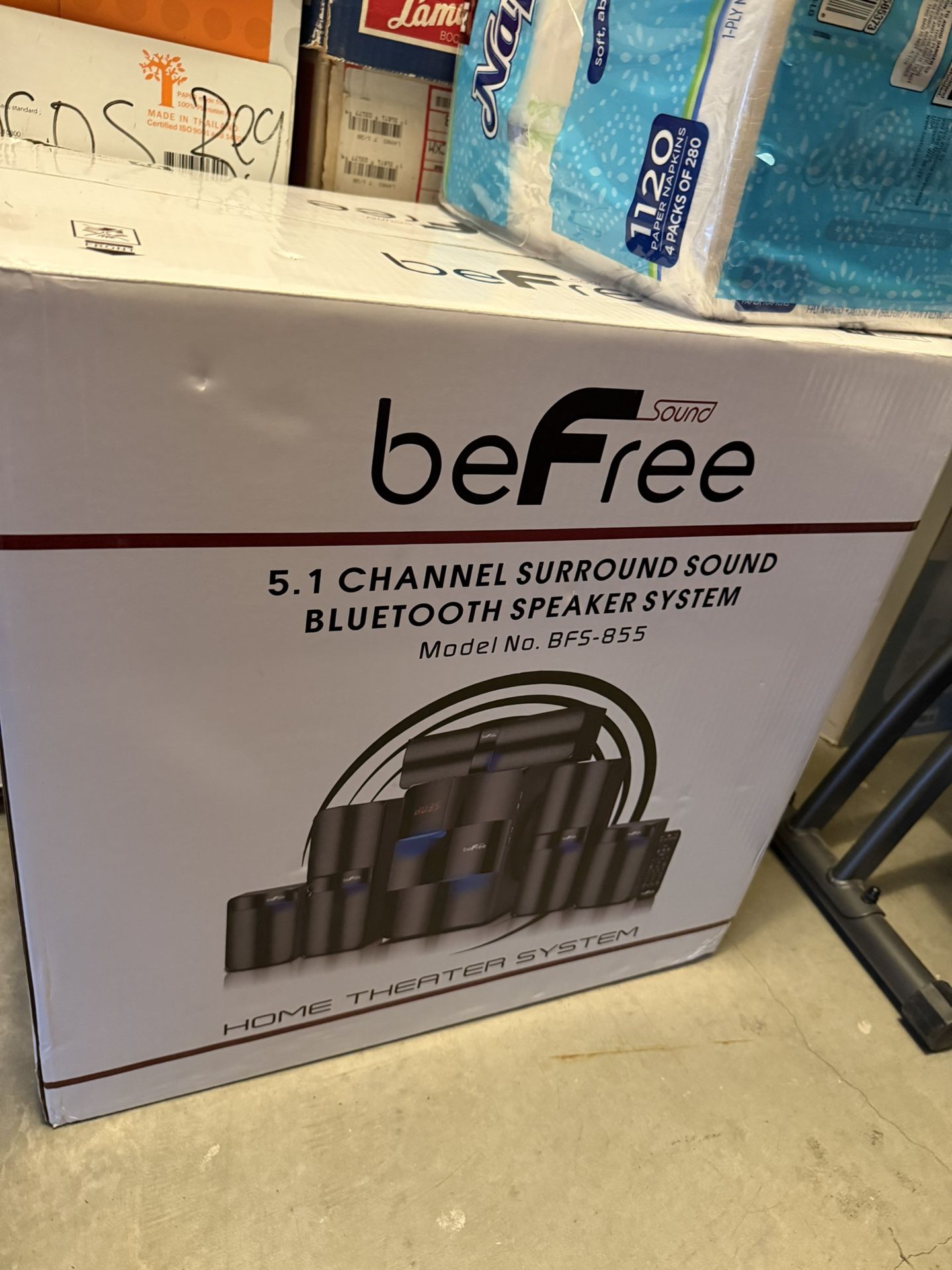beFree 5.1 Surround sound system