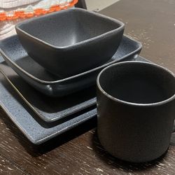Plate,bowl and mug set