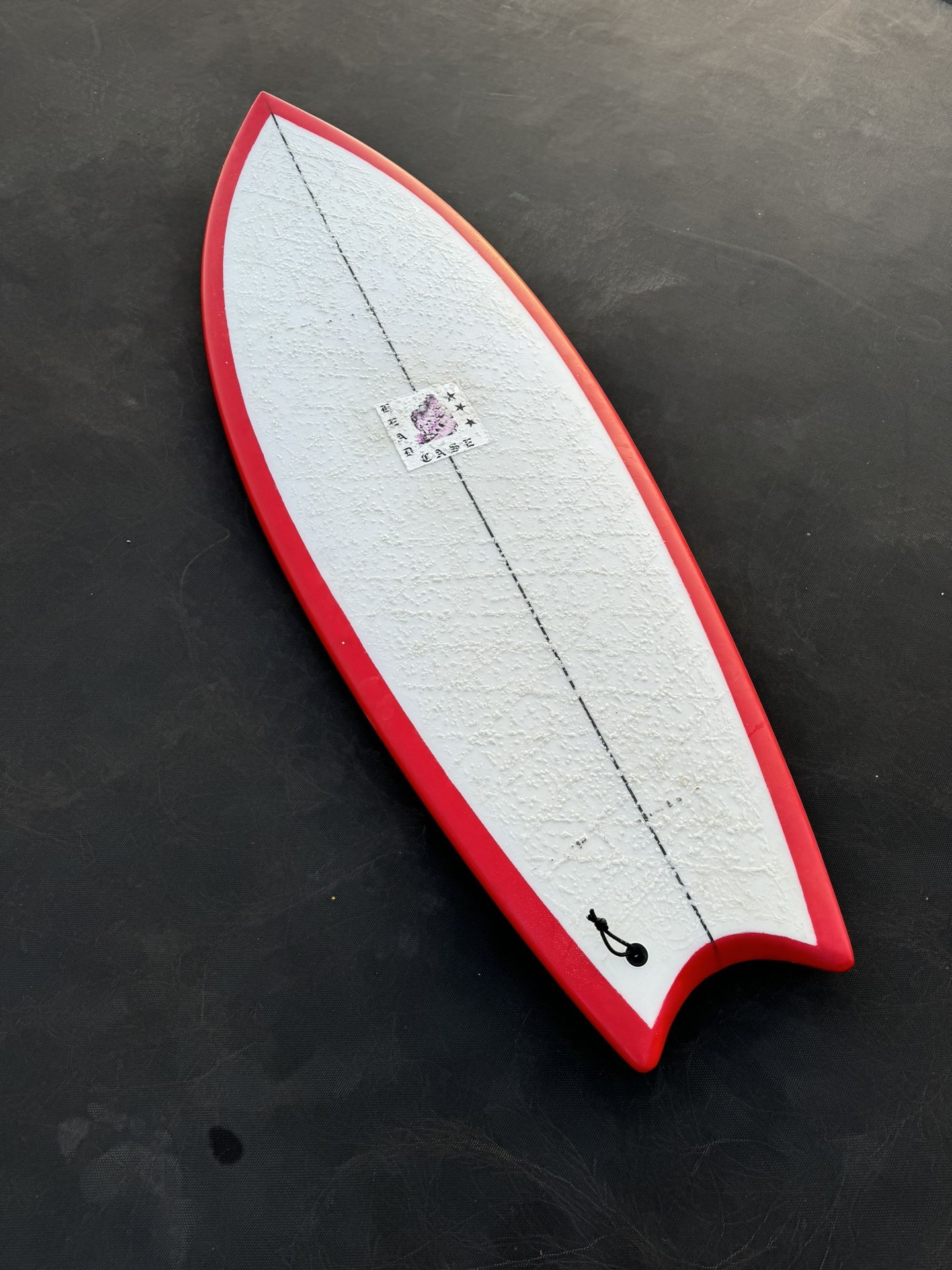 Headcase Moon Tail Twin Fin Surfboard