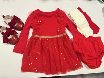 Party Dress Set  For Baby Size 12 Month