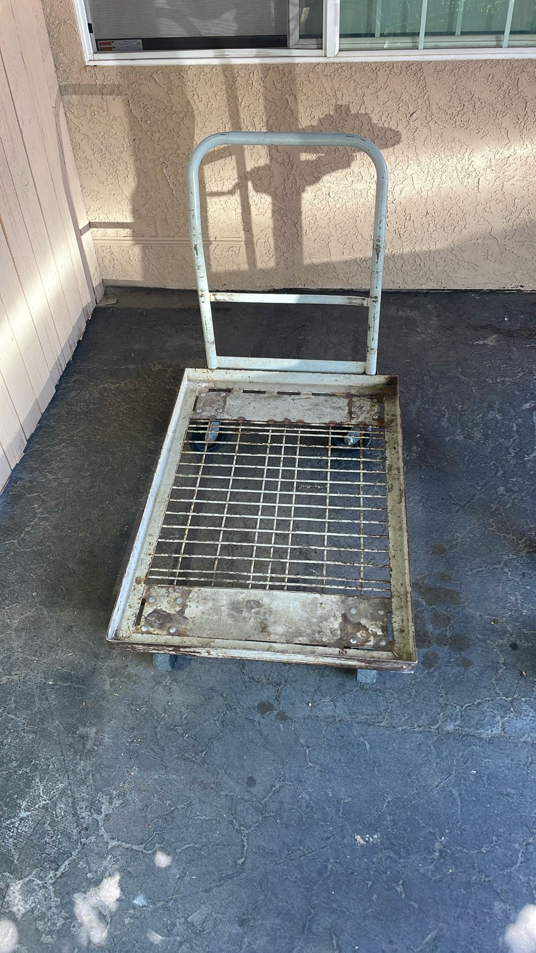 Industrial push cart