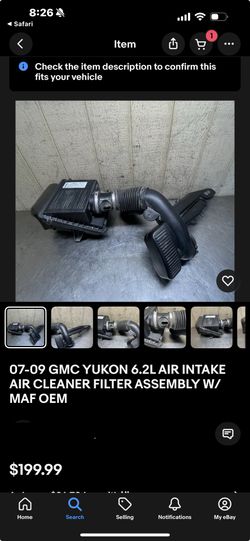 2007 escalade oem air cleaner