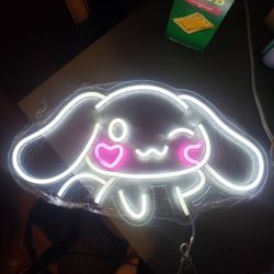 LED NEON CINNAMON ROLL WALL SIGN