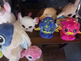 Peluches todos X 5