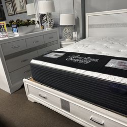 White bedroom set! $1199 🤍☎️📦