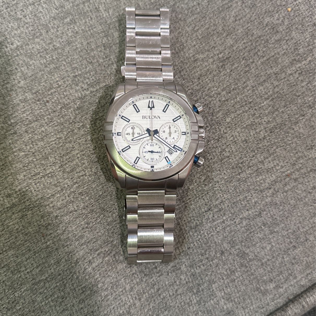 Bulova Men's 96A307 Bulova Chronograph Stainless Steel Watch