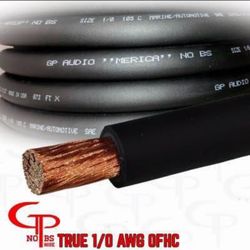 Gp car audio 1/0 20ft black