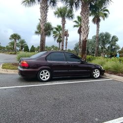 Honda Civic 00 Ek 4 Door For Sale With A B20b Swap Gsr Transmission And Complete Swap All New Part