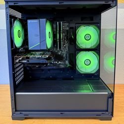 Gaming PC Custom Built by AREA-51 ✅🕹Full RGB Set,Ryzen 5/16GB RAM/512GB Storage🖥1 Yr Wrnty‼️RX 6400 AMD GPU💥 $0 Down Finance Available