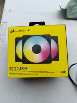 Corsair RS120 ARGB pc fans