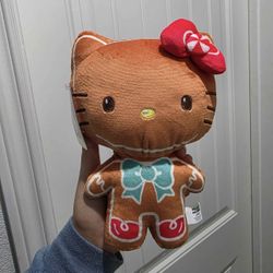 New Hello Kitty Gingerbread Plushie