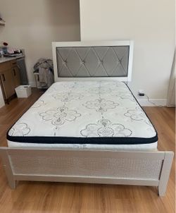 Full Size Mattress and Bed Frame