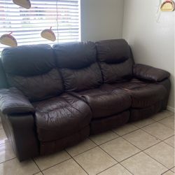Sofa With Recliners 