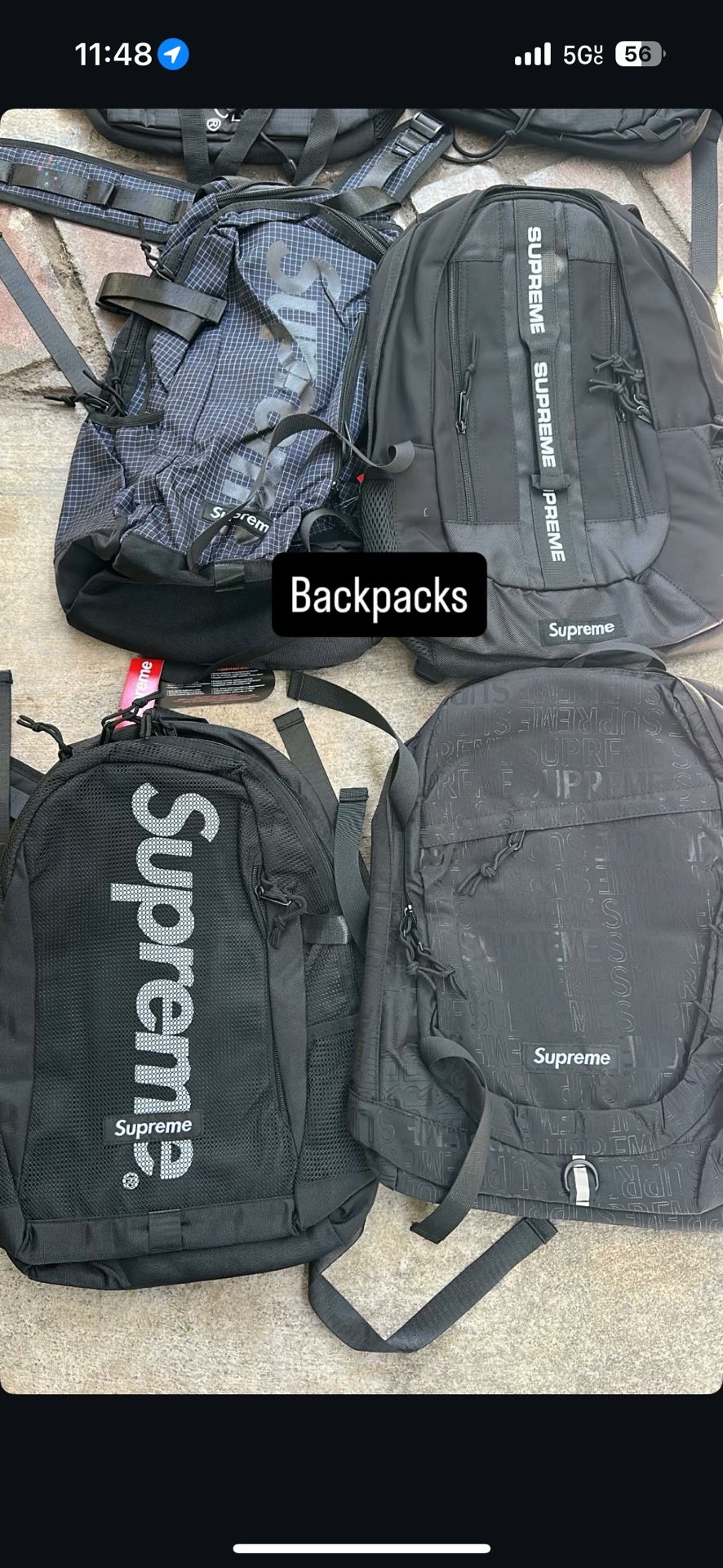 Supreme Backpacks