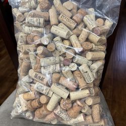 Bag Of Used Corks. Good For crafts/projects   $5