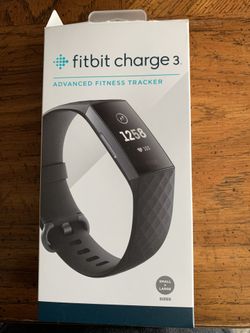 Fitbit Charge 3 (black Band)