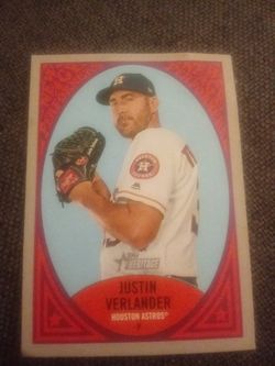 JUSTIN VERLANDER HOUSTON ASTROS HERITAGE NEW AGE