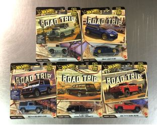 Hot Wheels Premium Car Culture Road Trip Complete Set