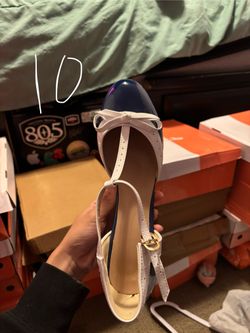 Size 10 Royal Blue Sandals