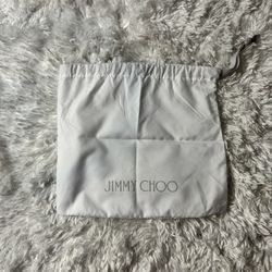 Jimmy Choo Dust Bag Drawstring Brand New 10.5” X 12”