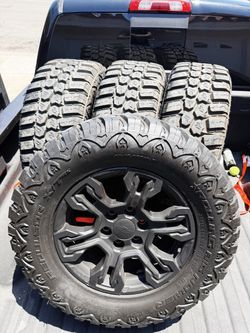 Rims with tires Silverado ZR2 2025