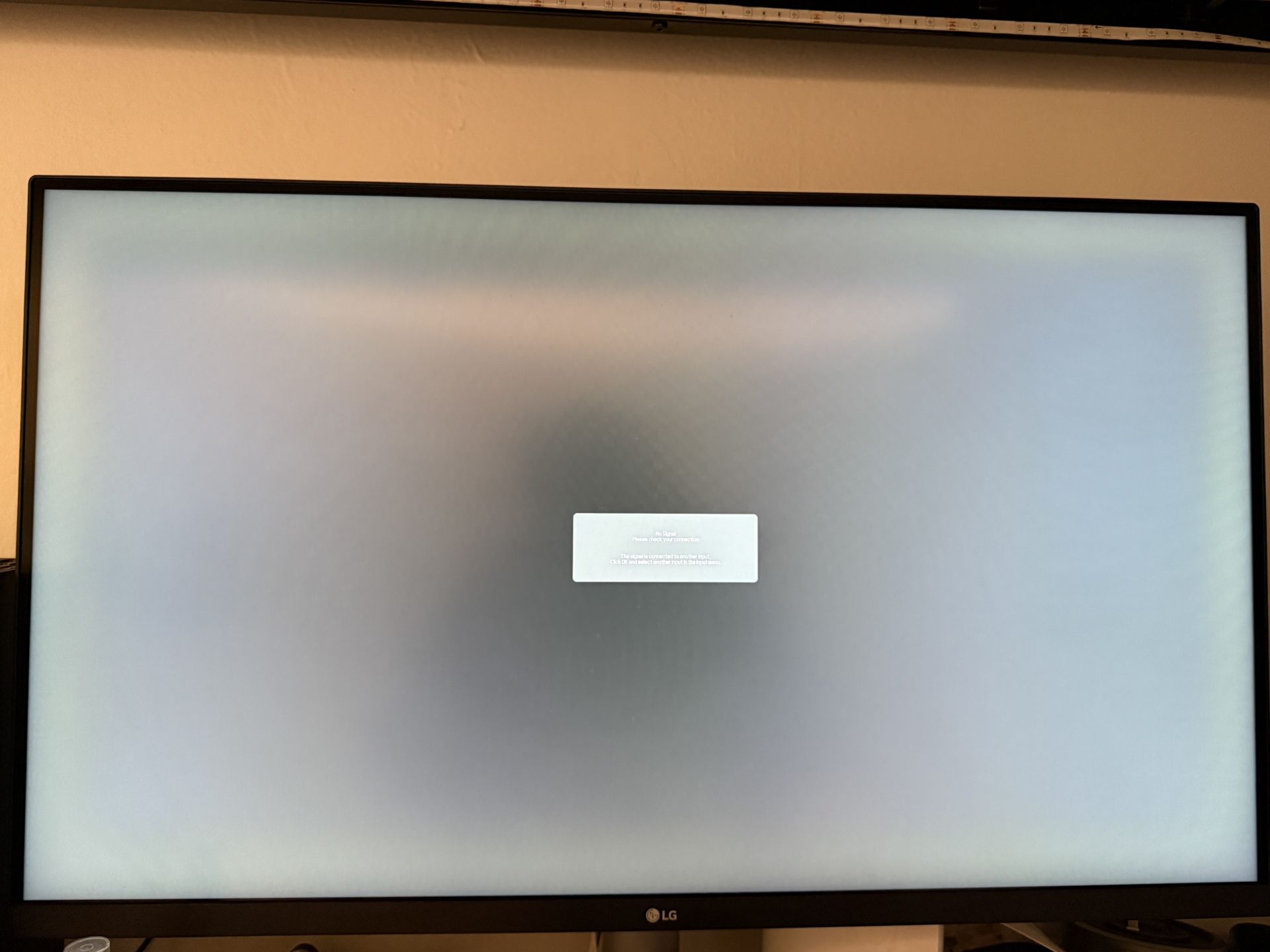 32” LG 4K Monitor 60hz
