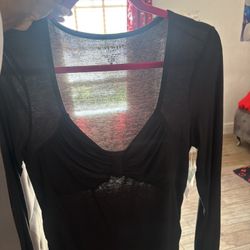 Black Long Sleeve Shirt 