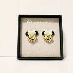 BaubleBar Disney Minnie Mouse Earrings Summer Pineapple Bow Sunglasses
NEW