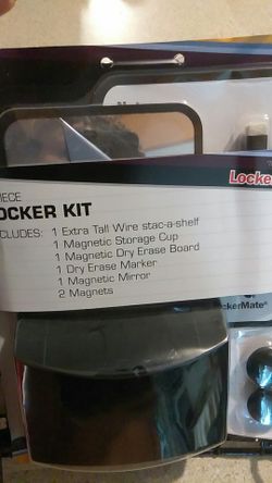 Brand new locker kits for students