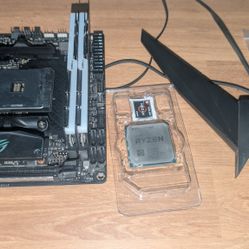 Ryzen 9 5900X + ASUS Strix B550-i Mini-ITX motherboard + Gskill TridentZ 32GB 3600mhz