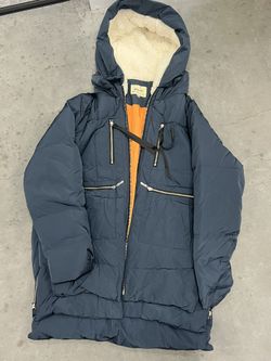 blue Puffer Jacket