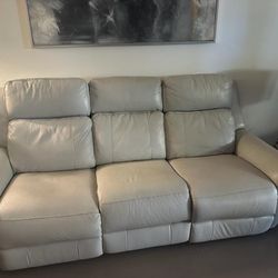 Leather Recliner With Lumbar