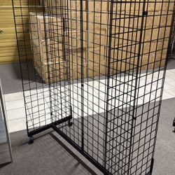 Four Way Gridwall Display 