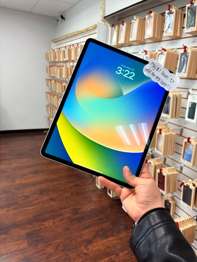 Apple IPad Pro 12.9 inch 5th Gen Tablet - Payments Available - Pay $1 Down To take It home