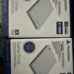 2 PS5 2TB External Hard Drives