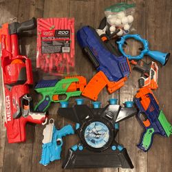 Nerf Guns With Bullets 