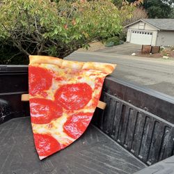 Halloween Adult Teen Costume Pizza Sausage Slice Costume Eat me Bite me Brand New Never Used  