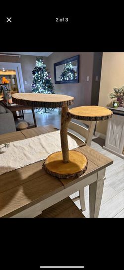 3 Tiered Wood Stand/ Cupcake Stand/ Treat Stand (MADE PER ORDER)