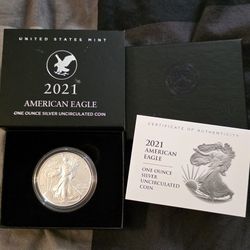 2021 American Silver Eagle 