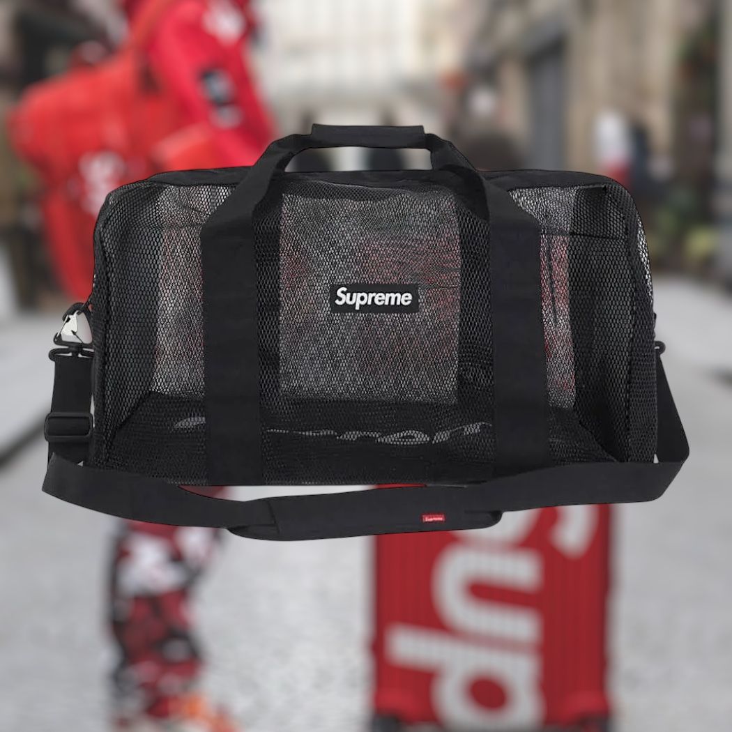 Supreme Big Duffle Bag Black