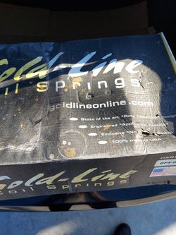 Coil SPrngs Gold Line
