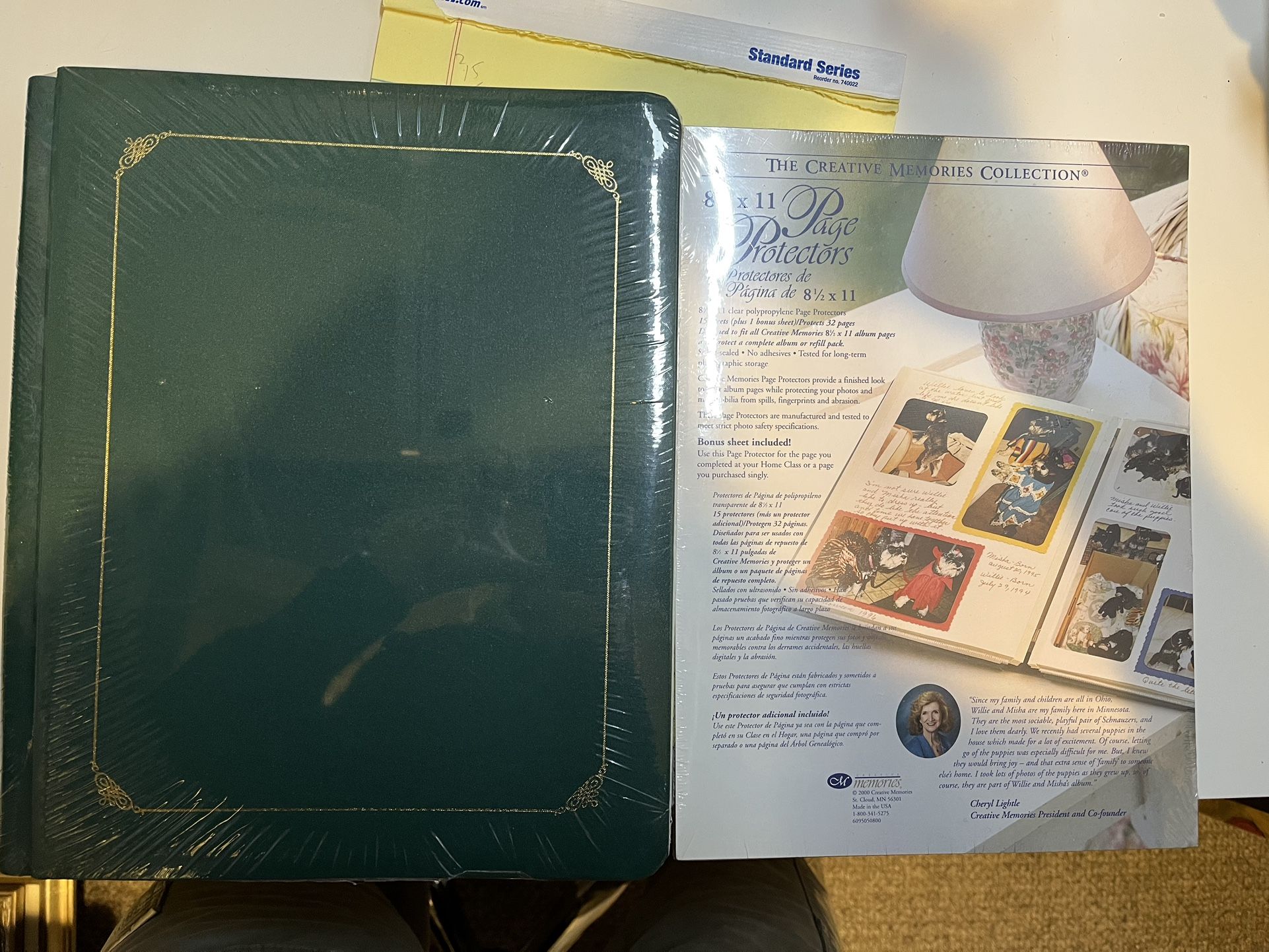 Creative Memories New Album & Page Protectors