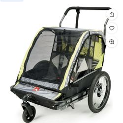 Allen Sport- 2 Child Bicycle Trailer And Stoller