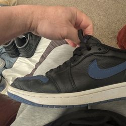 Jordan 1 Low Black And Blue